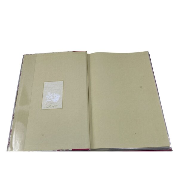Floral Photo Album With Burgundy Accent Slip-In Pages By Connoisseur Frames 96a - Picture 9 of 13